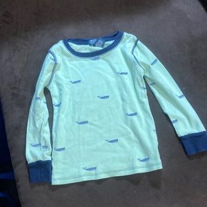 Clearance polo byRalph Lauren light green with whale print